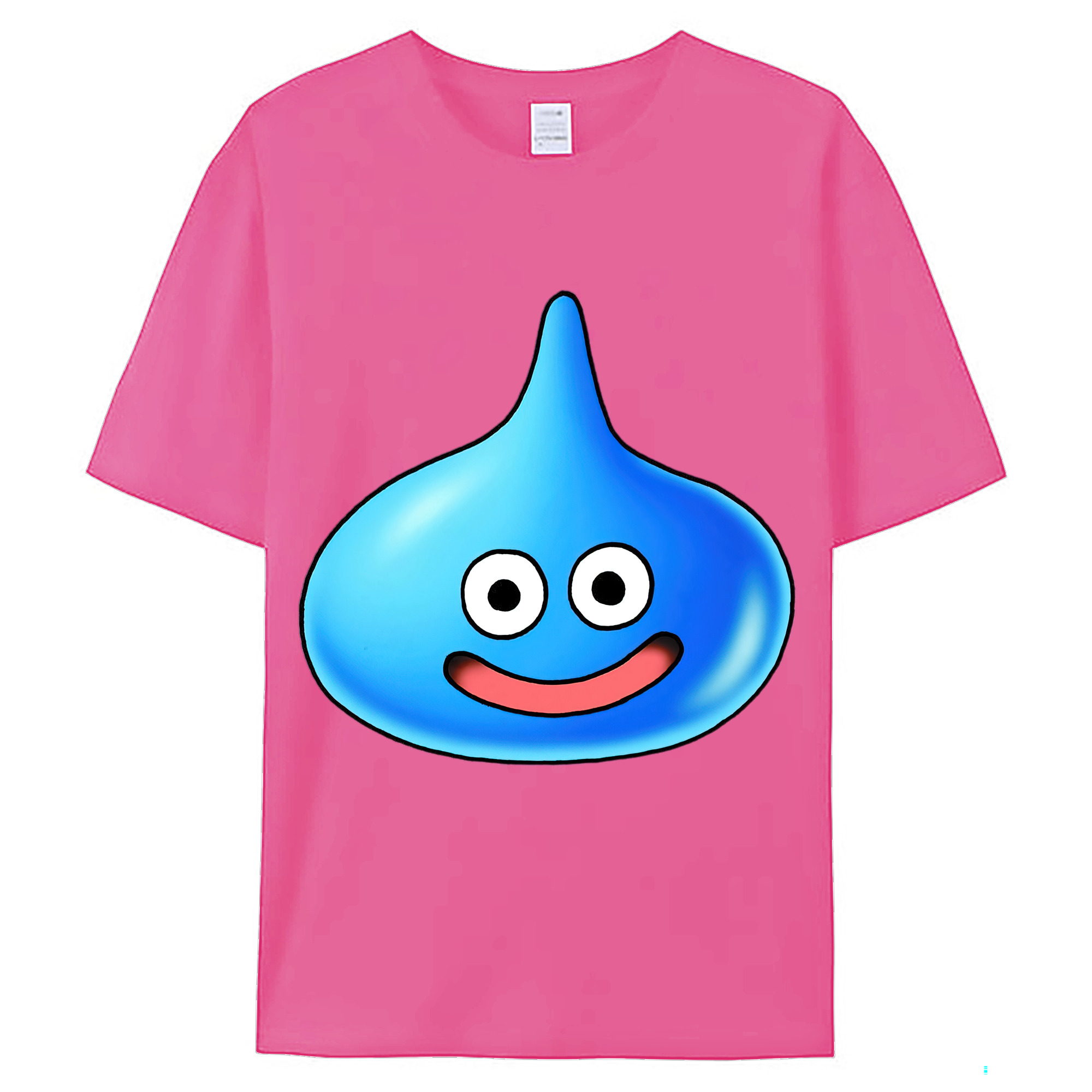 （画像用） ドラゴンクエスト Doragon Kuesuto Dragon Quest レディースカジュアルプリントTシャツ（綿100％）